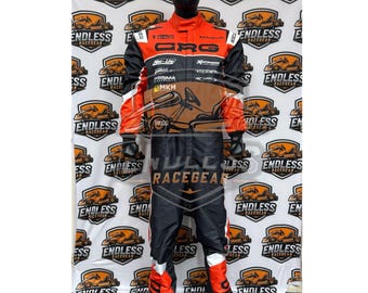 Mono de karts de F1 personalizado y hecho a mano: ropa de carrera CIK/FIA de nivel 2 personalizada