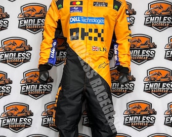 Handmade F1 Go Kart Racing Suit: Custom CIK/FIA Level 2