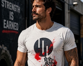 Camiseta Viltrum Ascendant / Camiseta gráfica inspirada en la conquista, diseño geométrico agresivo