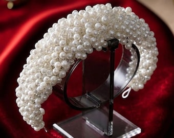 Luxury Pearl Headband – Bridal Hair Accessory