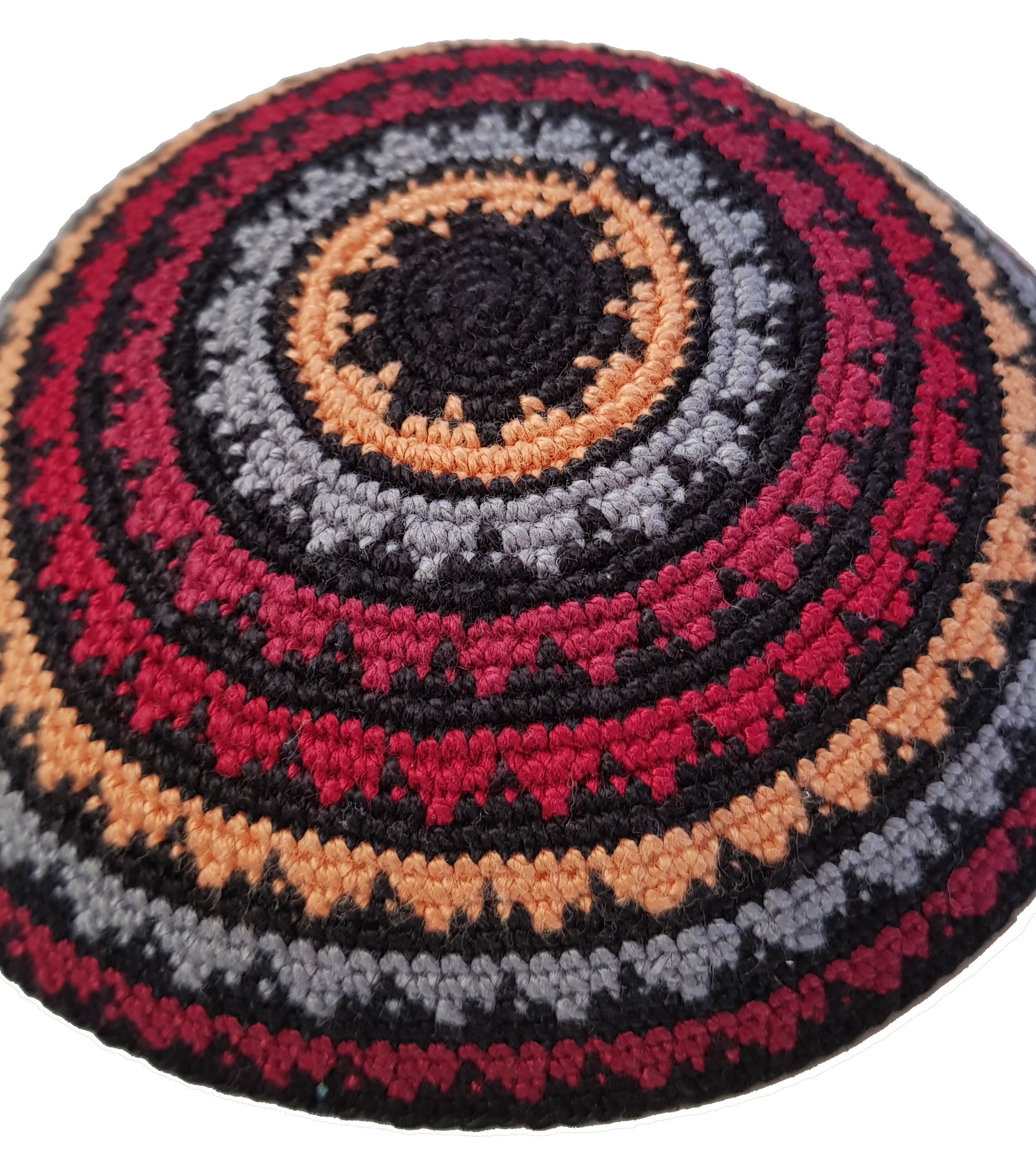 Kippah Jewish Kipa Hand Knit Kippot Vog 14cm Judaica Crochet Etsy Israel