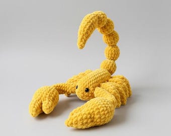 Scorpion Amigurumi Crochet Pattern – PDF Digital Download