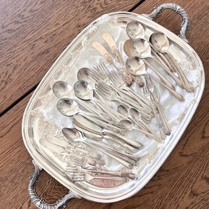 Assorted Vintage Silver-Plated Flatware Sets