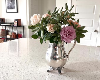 Vintage F.B. Rogers Silver-Plated Water Pitcher