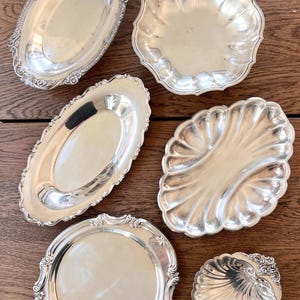 Vintage Silver Tray India - Etsy