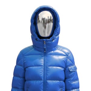 Chaqueta de invierno con capucha desmontable, chaqueta acolchada, chaquetas brillantes, parka de lujo