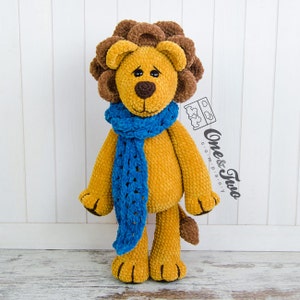 Lion Crochet Pattern · Big Amigurumi Plushie · PDF Digital Tutorial