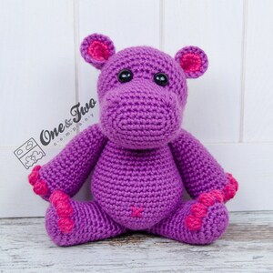 Amigurumi Pattern - Hippo PDF Crochet Pattern - Tutorial Digital ...
