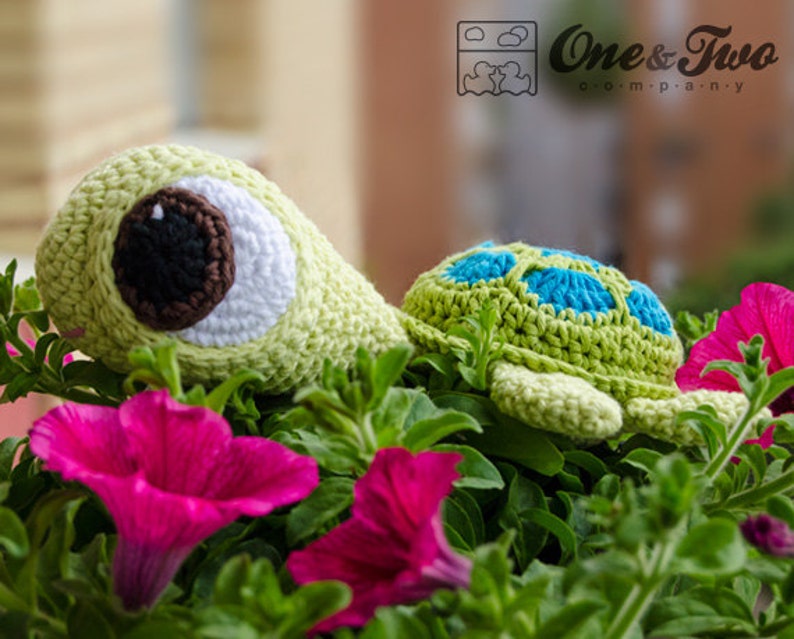 Amigurumi Pattern Turtle PDF Crochet Pattern Tutorial Digital Download DIY Bob the Turtle Amigurumi Plush Animal Toy Handmade image 2