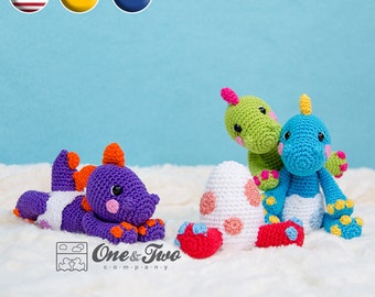 The Hatching Party - PDF Crochet Pattern - Instant Download - Amigurumi Crochet