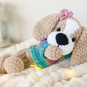 Crochet PATTERN Lucas the Beagle Amigurumi Plushie Pattern Soft Toy image 2
