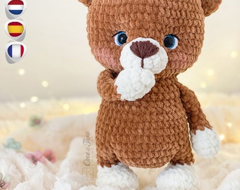 Crochet PATTERN - Buddy the Bear Amigurumi - Soft Toy - Plushie Pattern