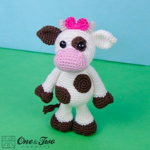 Amigurumi Pattern - Cow PDF Crochet Pattern - Tutorial Digital Download DIY - Doris the Cow Amigurumi -