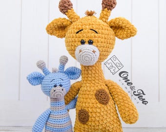 Crochet PATTERN - Gladys the Giraffe Amigurumi - Plushie Pattern - Soft Toy - Crochet Beginner