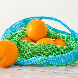 Crochet Market Bag Pattern, Forest Animal Shopping Bags Bundle, 3 in 1 PDF image 8