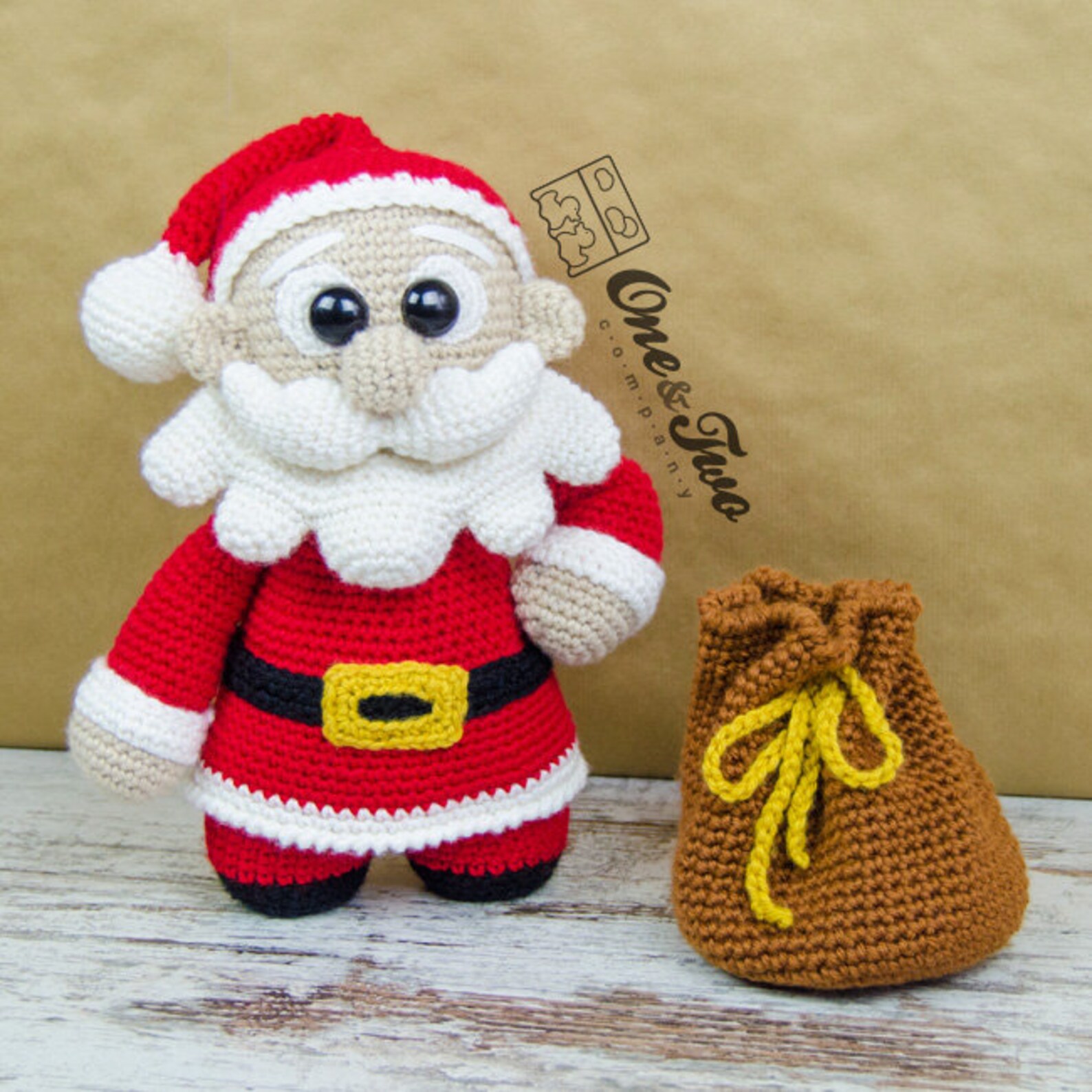 Amigurumi Pattern Santa Claus PDF Crochet Pattern Tutorial Etsy España