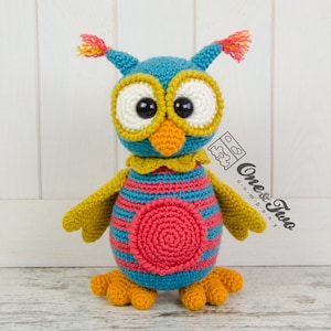Owl Crochet Pattern · Bird Amigurumi · DIY · PDF Digital Download