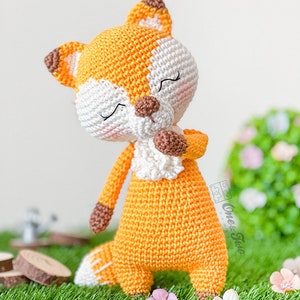 Amigurumi Pattern Fox PDF Crochet Pattern Tutorial Digital Download DIY Remy the Fox Amigurumi Toy image 2