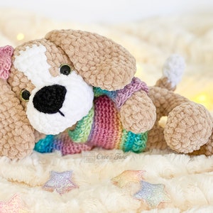 Crochet PATTERN Lucas the Beagle Amigurumi Plushie Pattern Soft Toy image 10