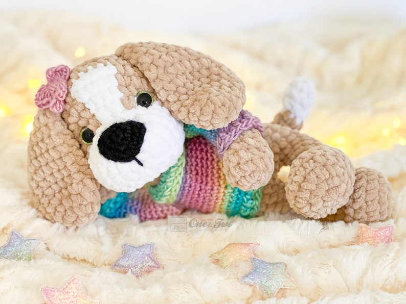 Crochet PATTERN Lucas the Beagle Amigurumi Plushie Pattern Soft Toy image 10