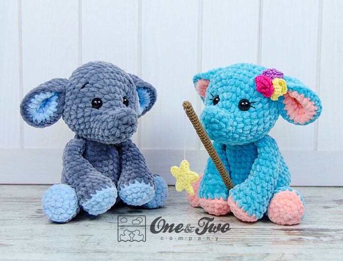 Elephant Amigurumi Crochet Pattern PDF - Etsy Australia