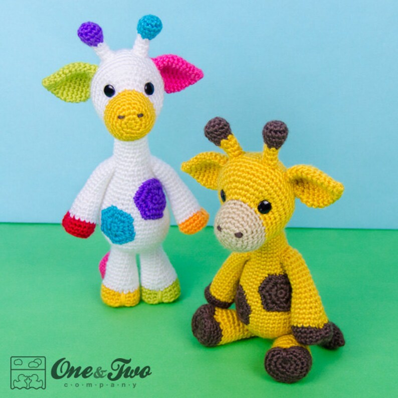 Amigurumi Pattern Giraffe PDF Crochet Pattern Tutorial Etsy UK