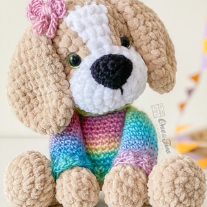 Crochet PATTERN - Lucas the Beagle Amigurumi - Plushie Pattern - Soft Toy