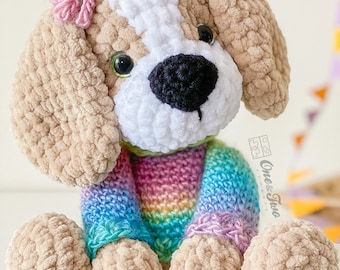 Crochet PATTERN - Lucas the Beagle Amigurumi - Plushie Pattern - Soft Toy