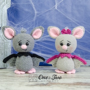 Crochet Bat Pattern | Animal Amigurumi Halloween Brook | PDF Digital Download