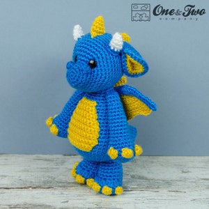 Amigurumi Pattern Dragon PDF Crochet Pattern Tutorial Digital Download DIY Felix the Baby Dragon Amigurumi Plush Toy Gift Handmade image 5