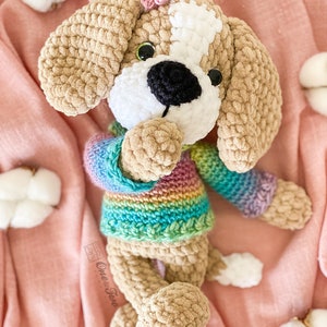 Crochet PATTERN Lucas the Beagle Amigurumi Plushie Pattern Soft Toy image 3