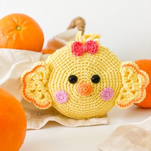 Crochet Market Bag Pattern, Shopping Bags Easter Animals Bundle, 3 in 1 PDF image 5