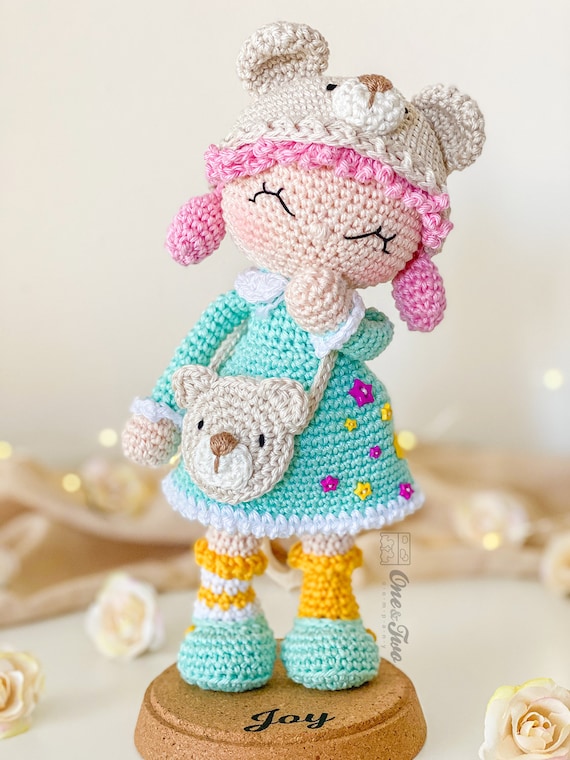 Buy Amigurumi Pattern Doll PDF Crochet Pattern Tutorial Digital