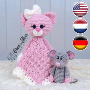 Digital Hello Kitty Crochet Pattern – Instant Download DIY Amigurumi Pattern  in PDF File