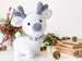 Amigurumi Pattern - Reindeer PDF Crochet Pattern - Tutorial Digital Download DIY - Milo the Reindeer 'Quad Squad Series' - Toy 