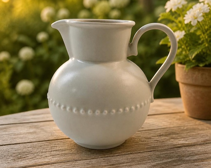 Vintage Dansk Rondure sage pitcher