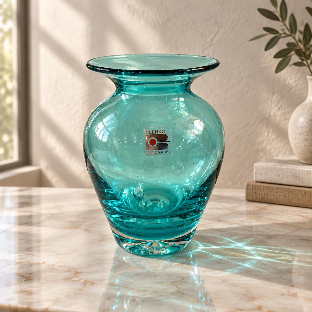 Blenko Vase - Etsy