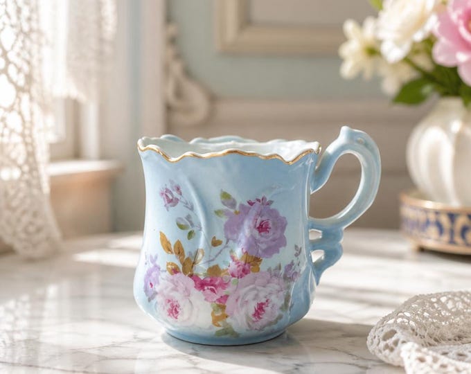 Antique hand-painted Nippon shaving mug