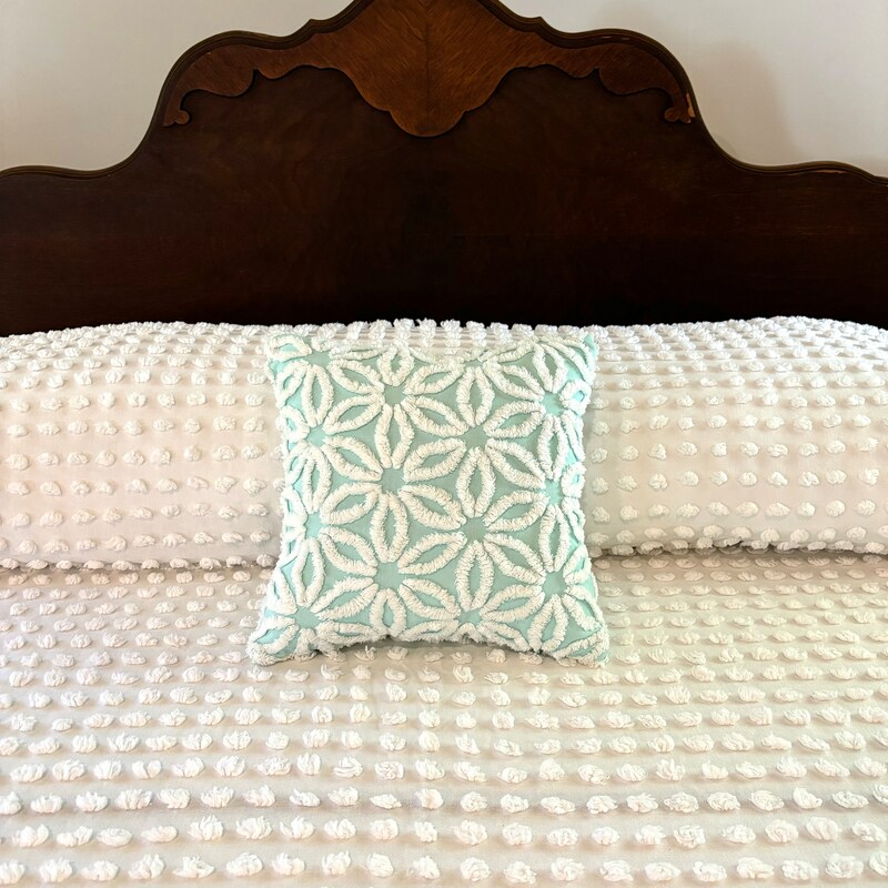 Chenille Pillow - Etsy