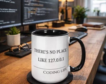 127.0.0.1 Coffee Mug | Funny Coder, Developer Gift