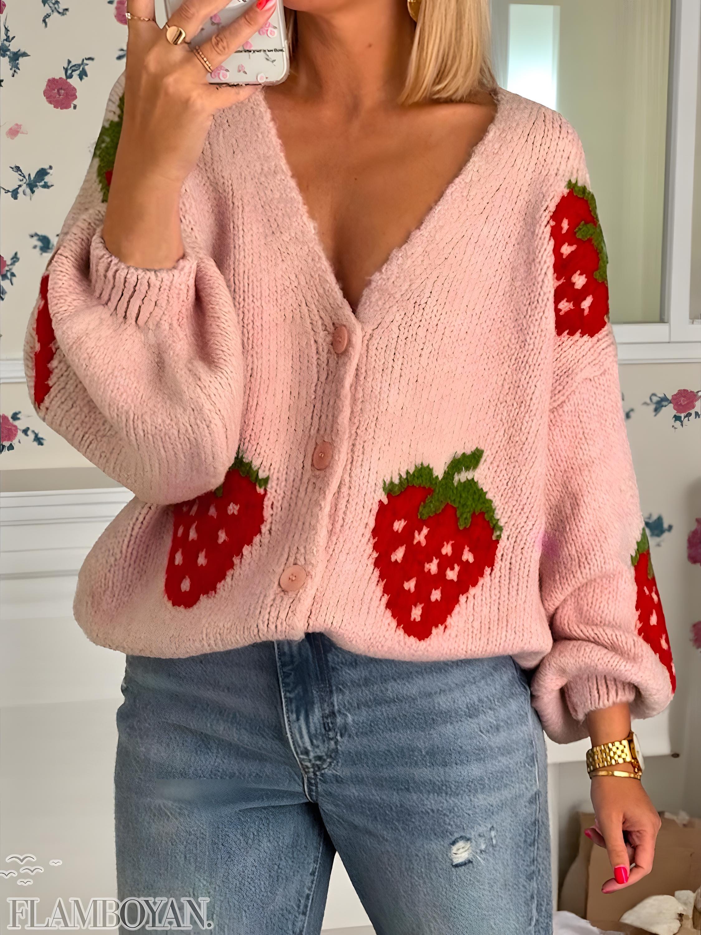Strawberry sweater Italia