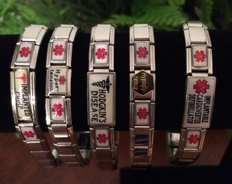 implanted defibrillator bracelet