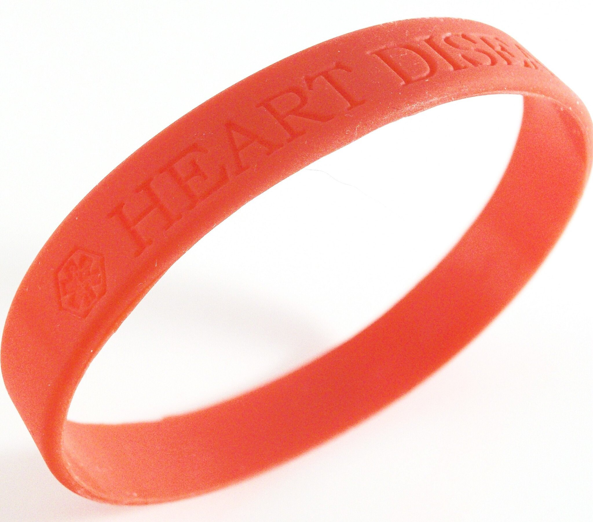 Heart Disease Silicone Rubber Wristband Bracelet Medical ID Etsy