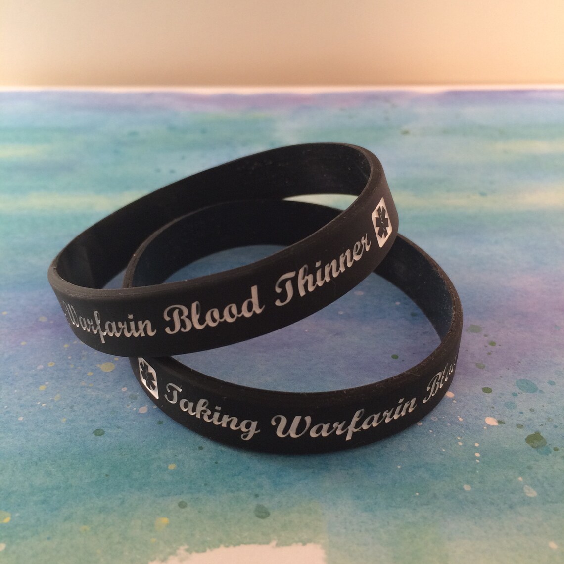 Coumadin Eliquis Warfarin Blood Thinner Silicone Rubber Etsy