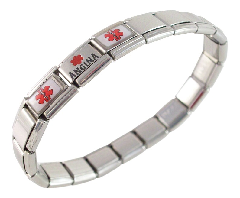 COPD Angina Ostomy Metformin Anemia Bracelet Medical ID Alert Etsy