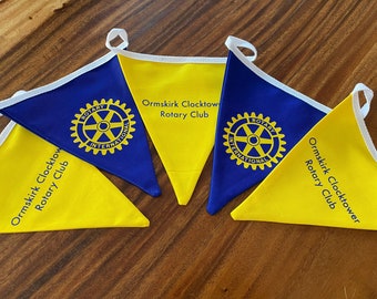 Made to order Rotary bunting