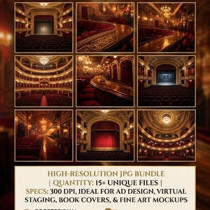 Art deco backdrop Black Gold Digital: 1930s Jazz Theme, Gatsby Era, Instant Download