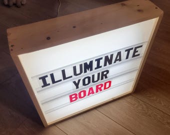 Changeable Light Box Letters: 175pc Acrylic Sign Display LETTERS ONLY