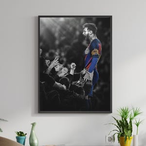 Messi Aura of Legend Painting – High Quality