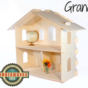 Wooden Waldorf Dollhouses: Various Sizes